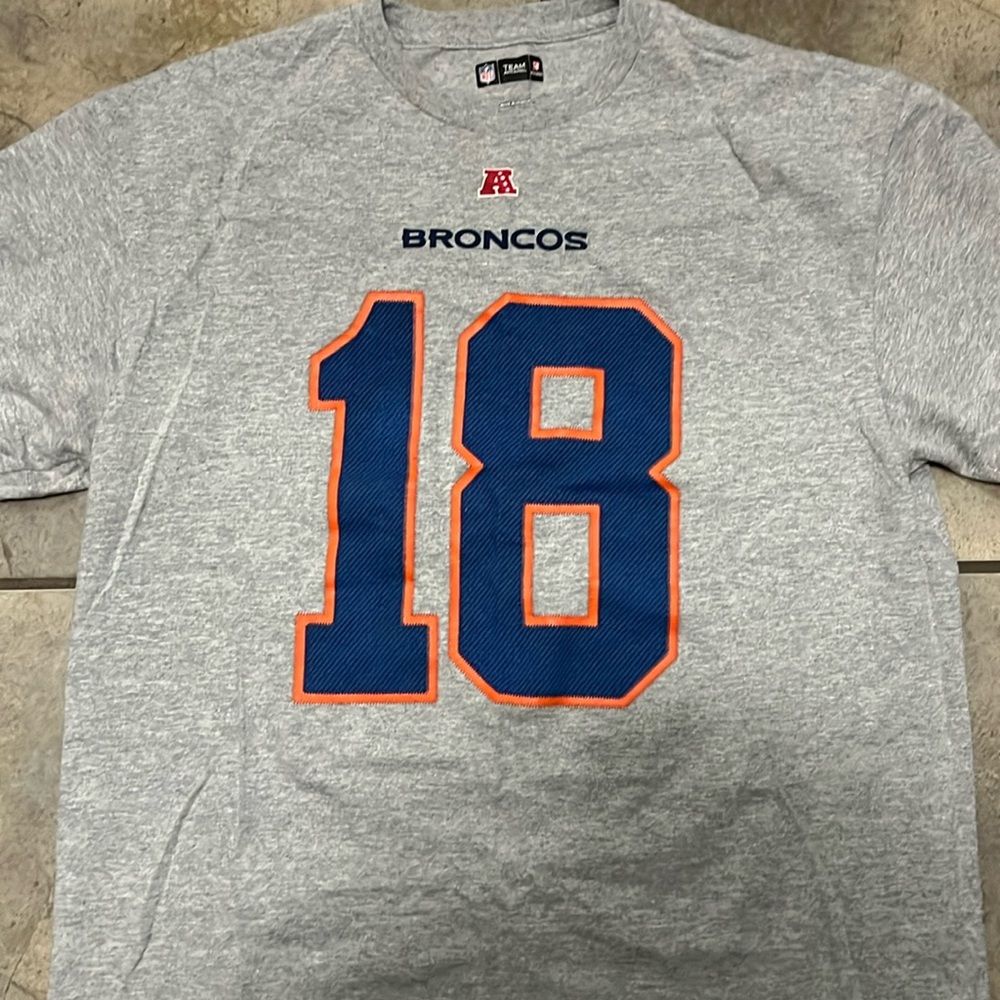 Denver Broncos / Manning Tshirt- Unisex possibly